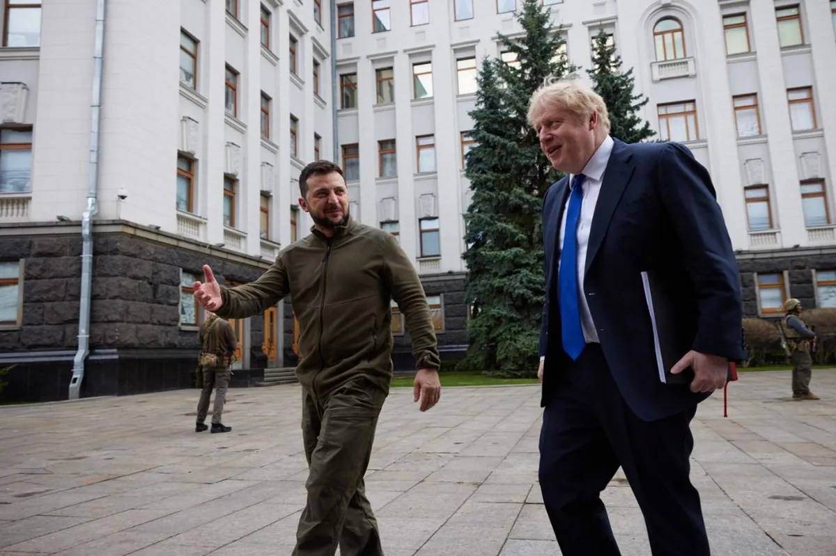 Джонсон привез в Киев пакет военно-финансовой помощи