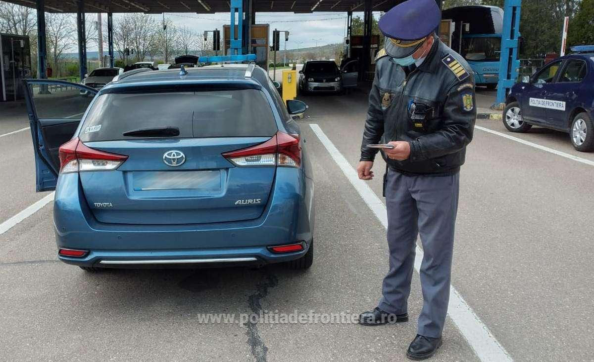 Молдаванин пытался перевезти через границу разыскиваемое в Бельгии авто