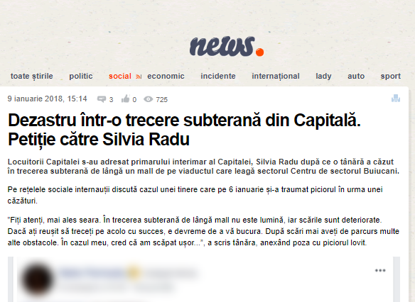 Dezastru în trecerea subterană periculoasă. Anunțul Silviei Radu