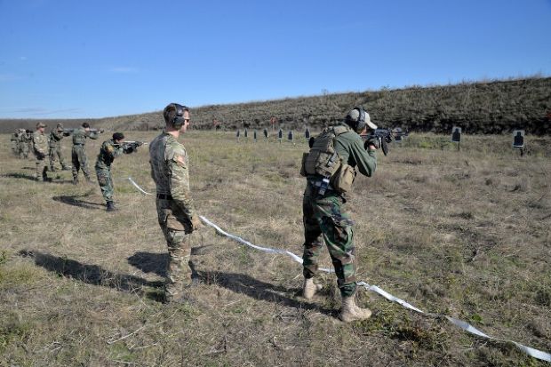 Военные США, Молдовы и Румынии проводят учения в Бульбоаке