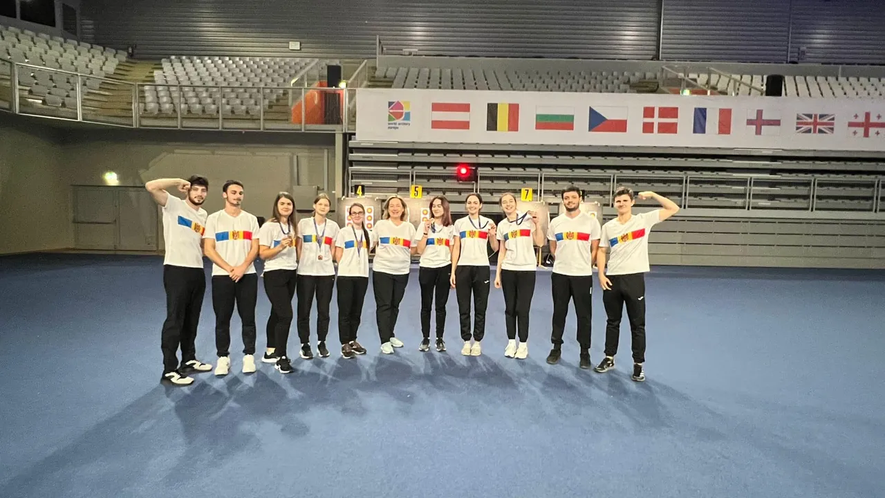 Две бронзовые медали завоевала сборная РМ на чемпионате Европы по стрельбе из лука в помещении