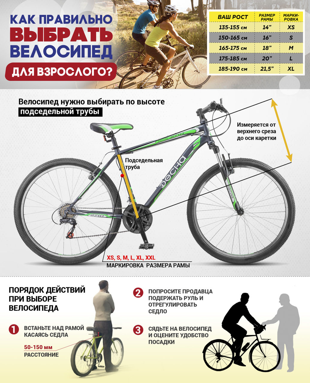 Sportlandia: выбор велосипеда — научный подход ®