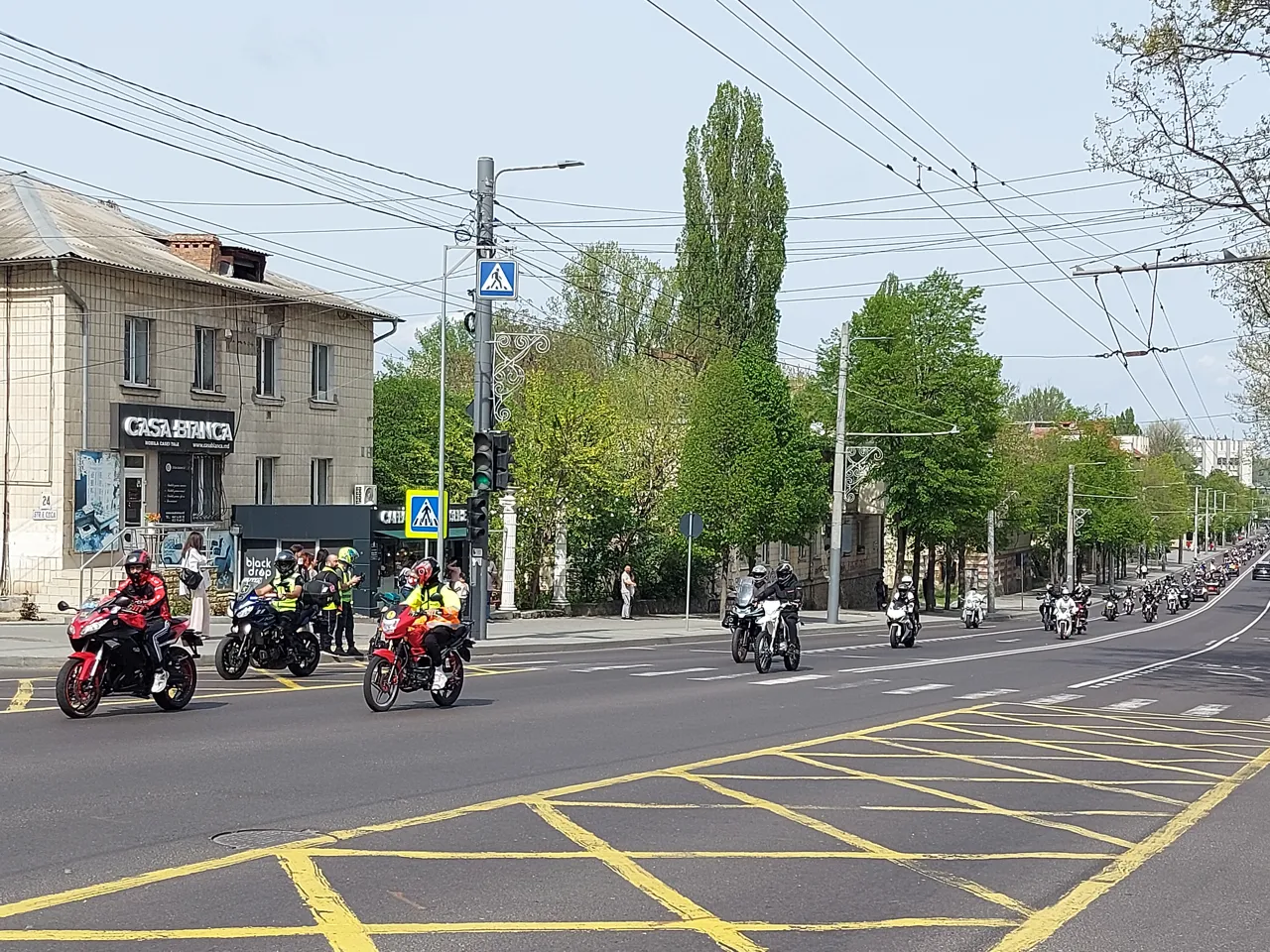 В Кишиневе состоялся парад байкеров