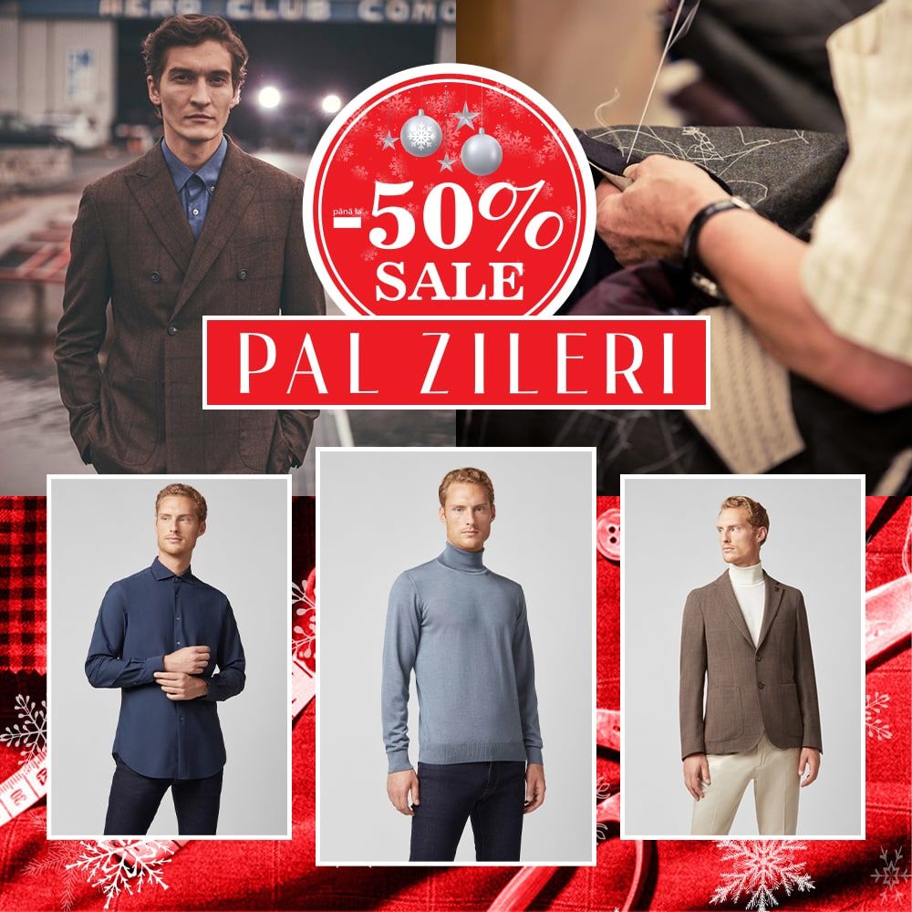 Pal Zileri: Новогодние скидки до 50%