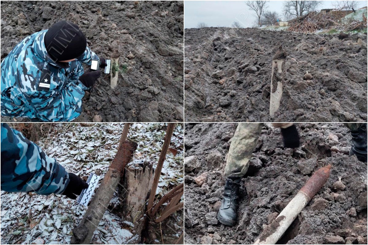 В огороде у жительницы села Колбасна обнаружены боеприпасы