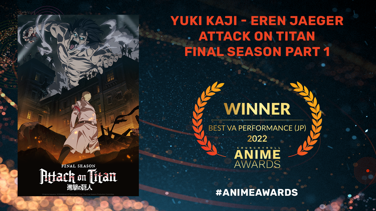 Объявлены победители шестой ежегодной премии Crunchyroll Anime Awards