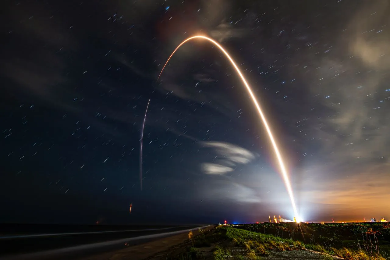 SpaceX вывела на орбиту дополнительные спутники Starlink