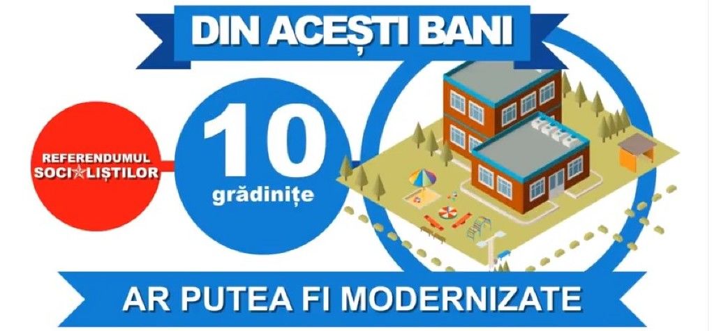 PL: Din banii pentru Referendum am putea cumpăra 5 troleibuze noi sau repara 10 grădinițe
