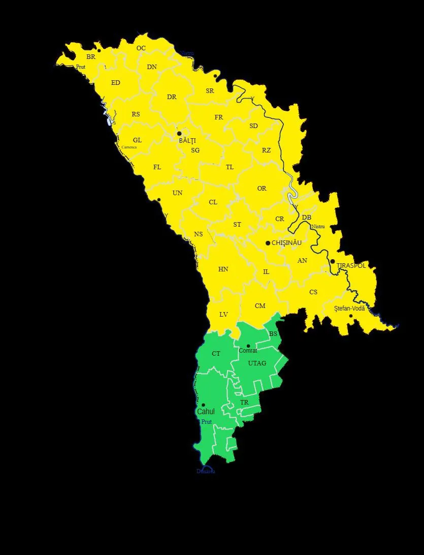 Avertizare meteorologică: Cod Galben de averse puternice cu descărcări electrice