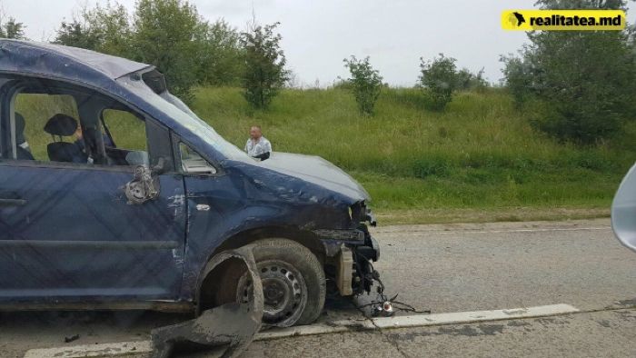 Серьезная авария произошла сегодня на трассе Кишинев-Бельцы