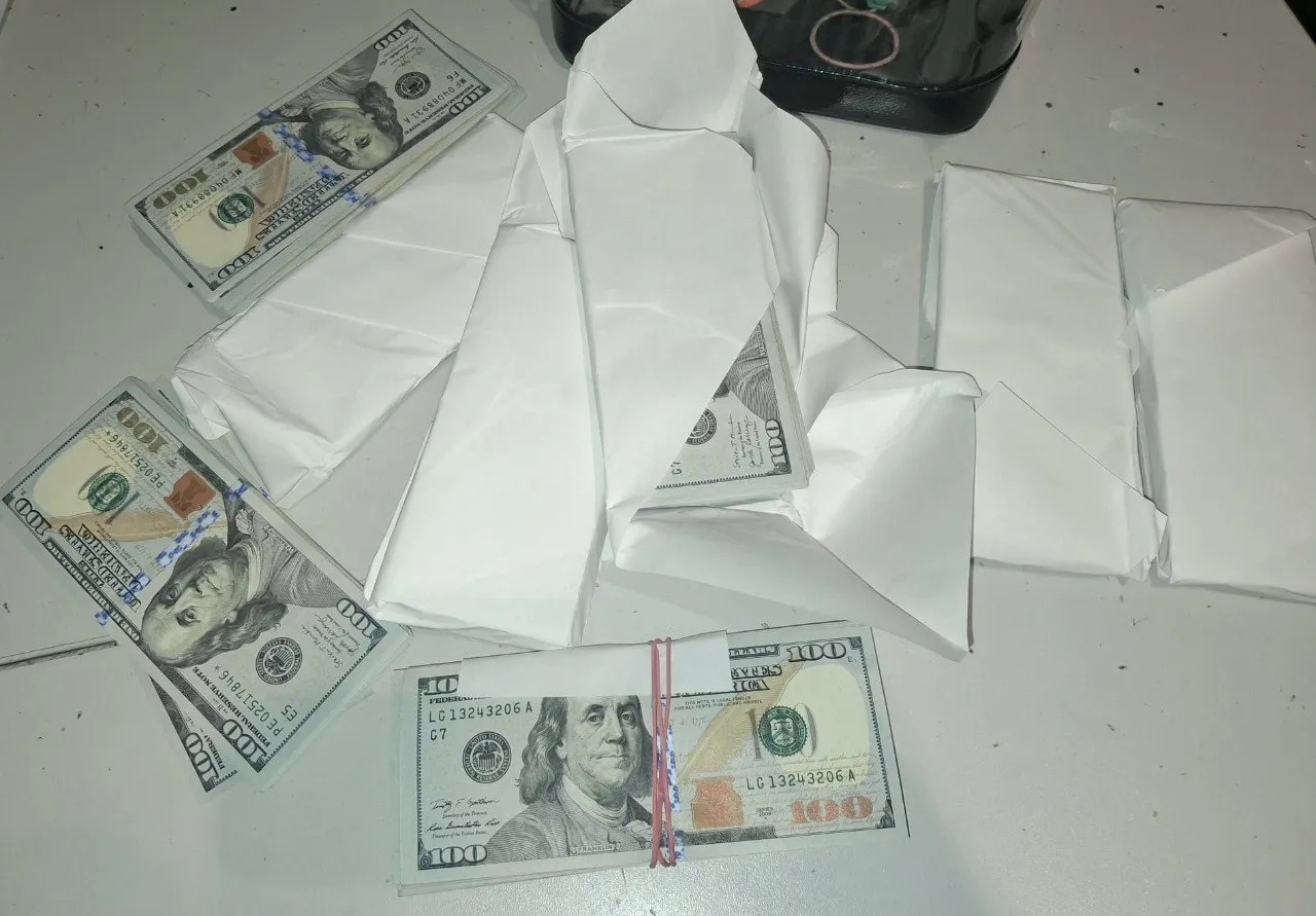 O sumă mare de valută nedeclarată a fost confiscată pe Aeroportul Chișinău