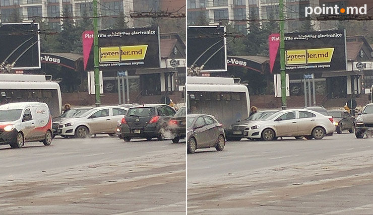 В результате ДТП на Ботанике затруднено дорожное движение
