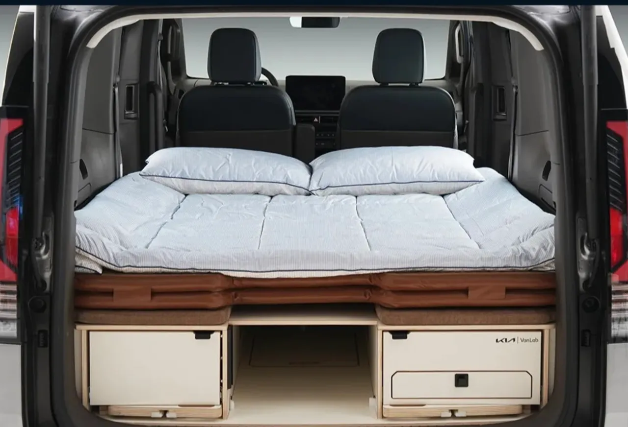 Kia презентовала недорогой электрический дом на колесах для двоих