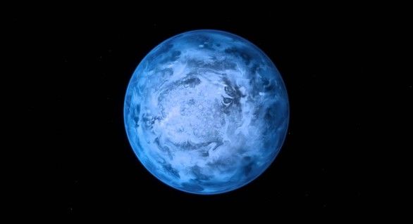 Imaginea săptămânii de la NASA: Planeta albastră cu condiții uimitoare