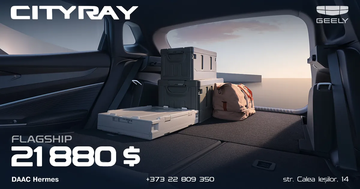 Geely Cityray în doar un an s-a impus printre cele mai apreciate modele