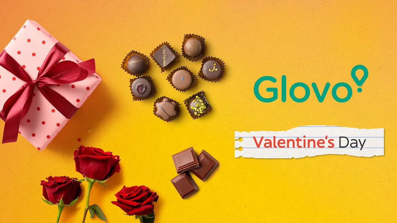 Glovo отмечает неделю влюбленных быстрой доставкой и эксклюзивными предложениями на цветы, подарки и рестораны