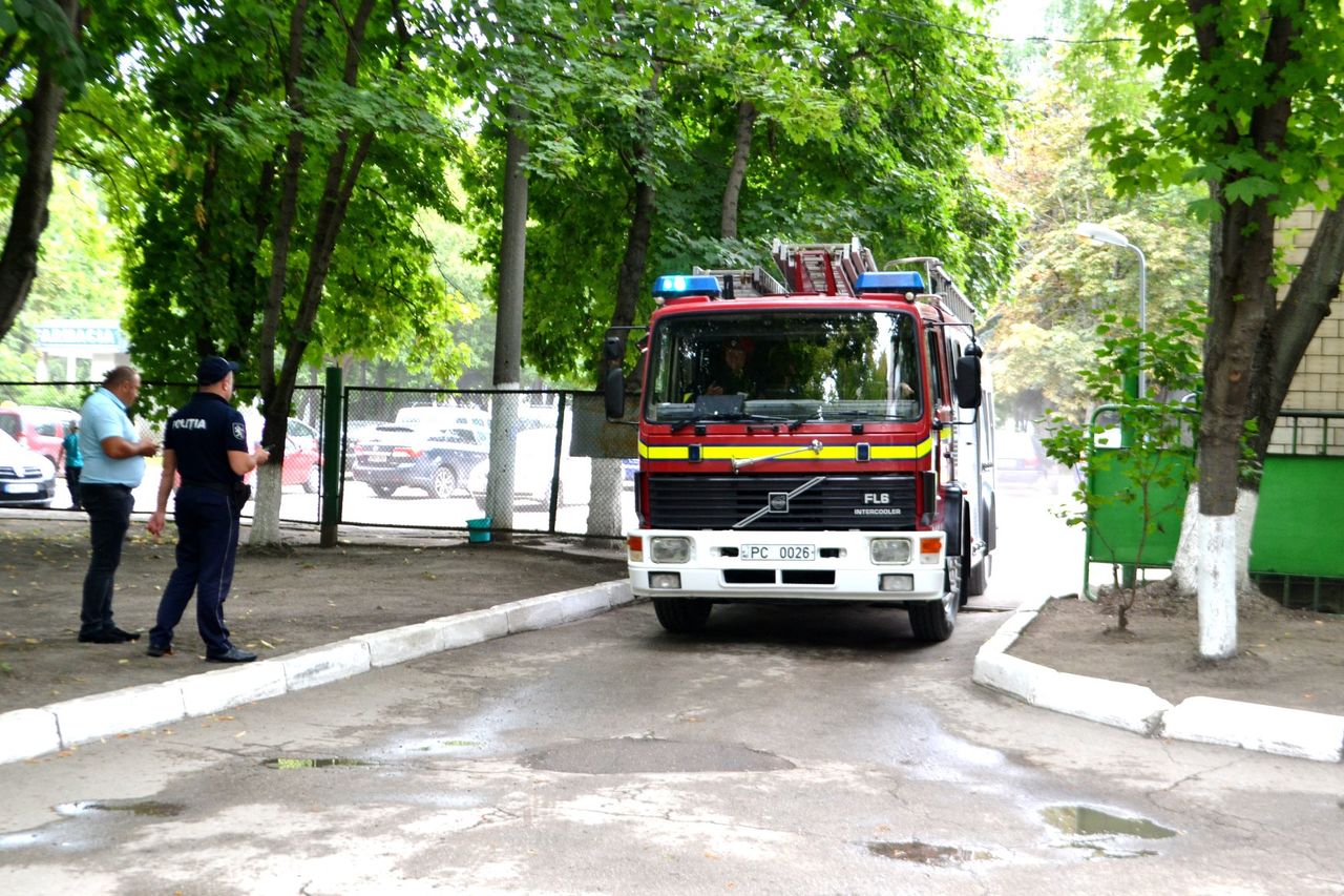 ГИЧС провел учения в детской больнице Бельц