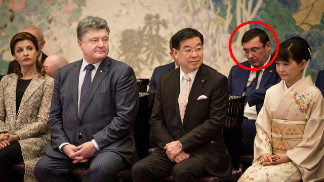 Соратник Порошенко оконфузился на встрече с японским премьером