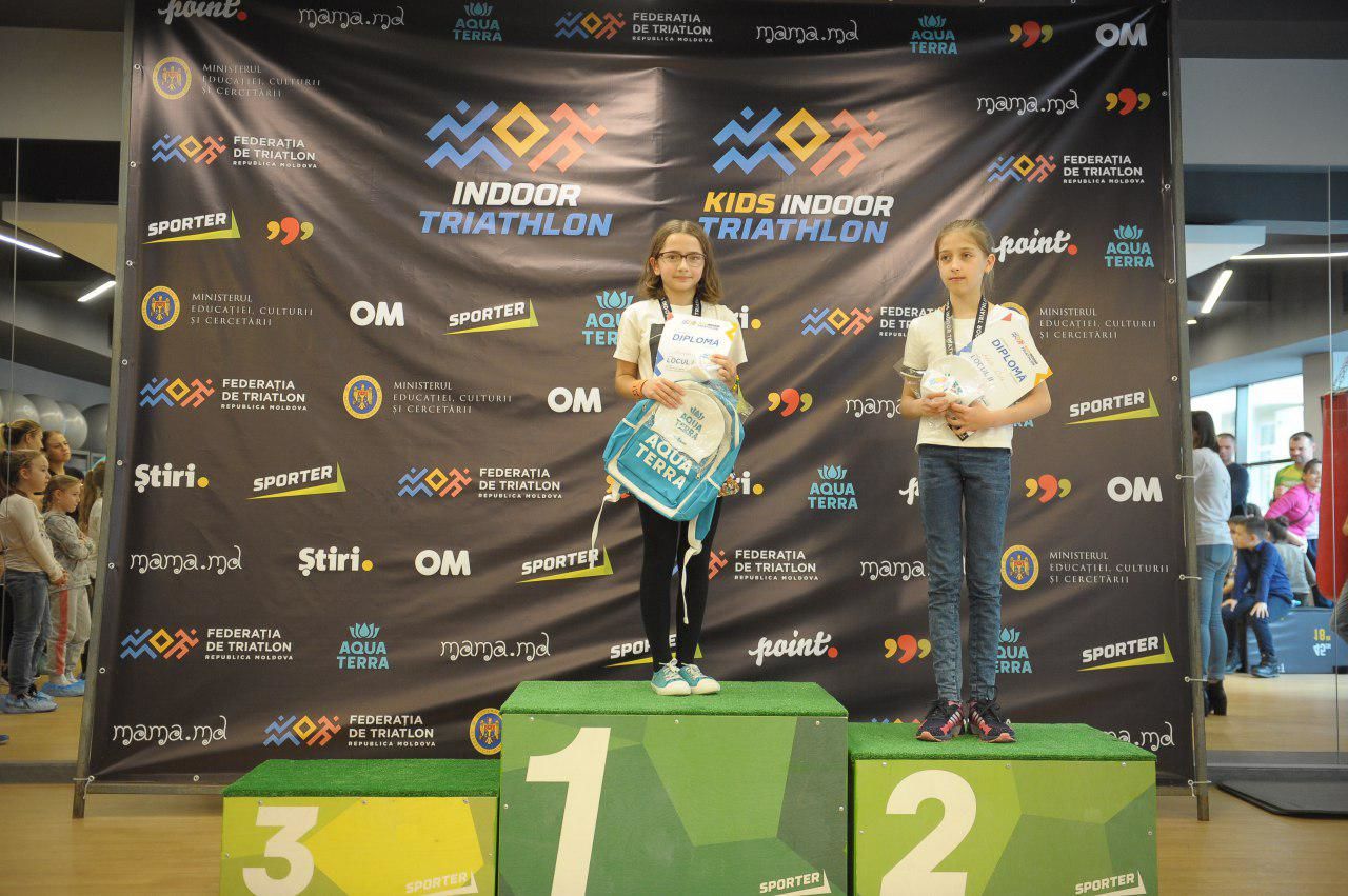 Стали известны победители Kids Indoor Triathlon