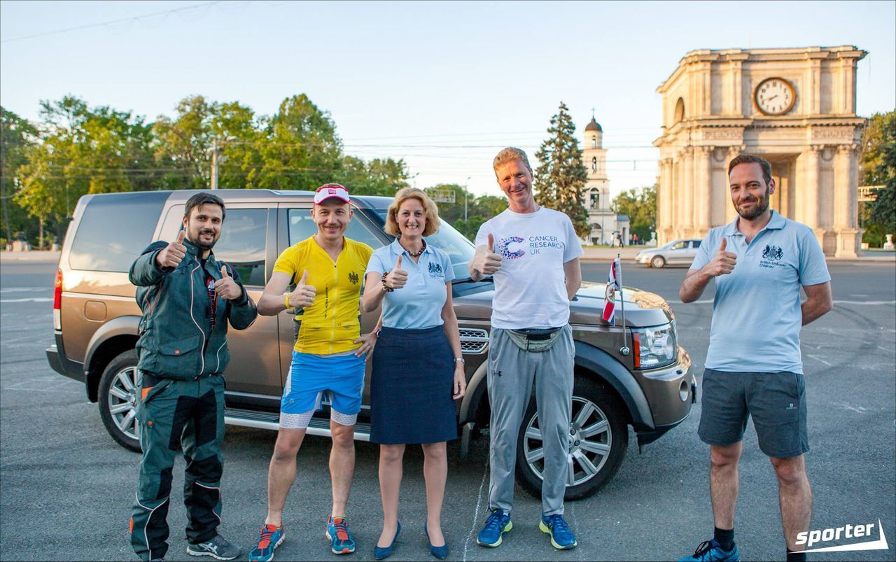 Забег Run the World с британцем Дэном Томпсоном прошёл в Кишинёве