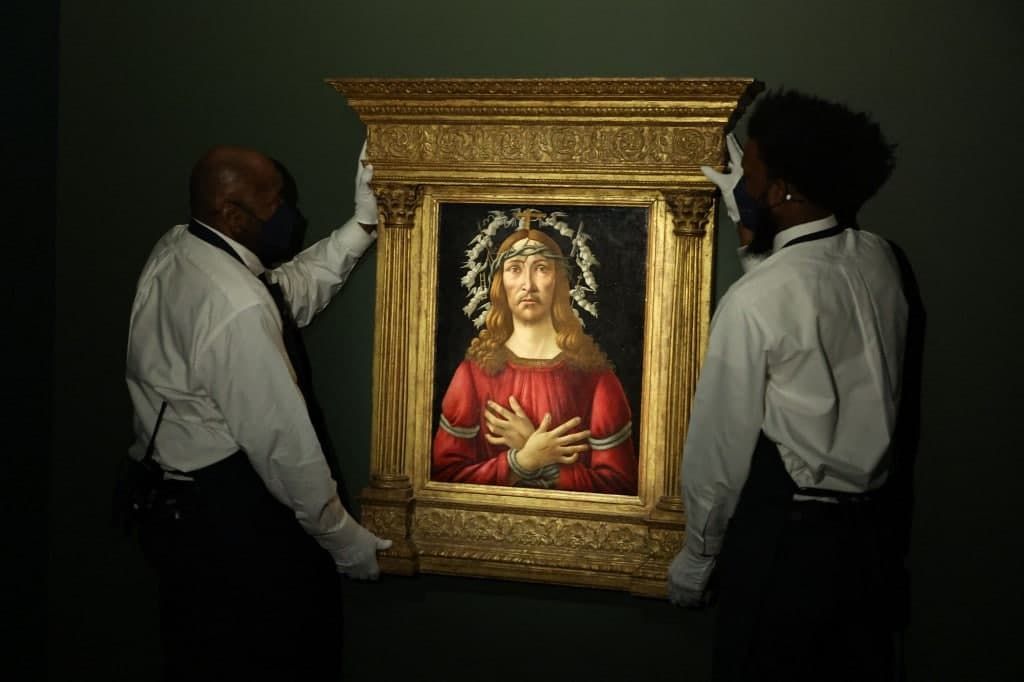 Картину Боттичелли "Муж скорбей" продали на Sotheby's за $45,4 миллиона