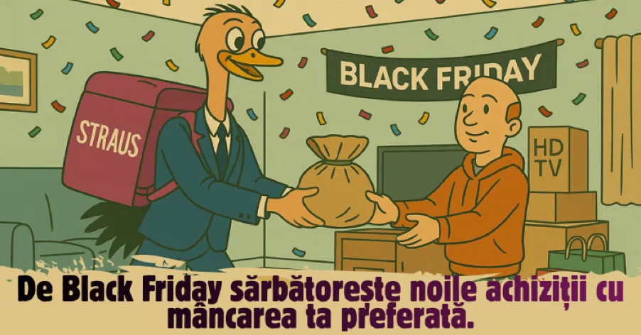Black Friday la Straus – între 21 și 23 noiembrie