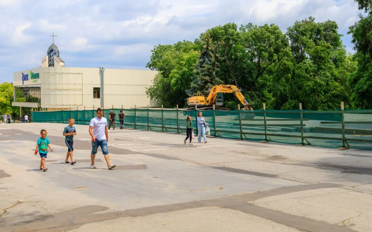 Обновленный центральный парк в Бельцах откроется в конце ноября