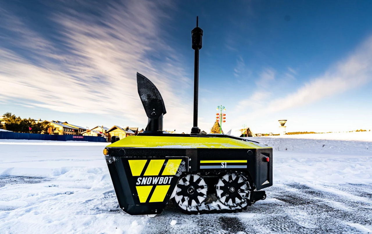 В США представлен автономный снегоуборщик Snowbol
