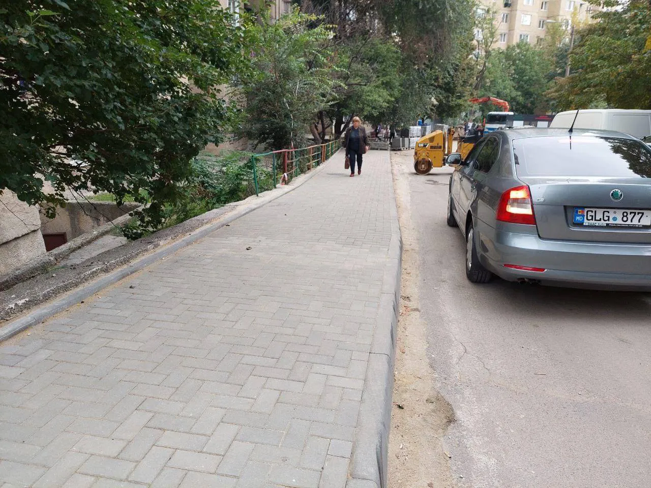 В секторе Буюканы начаты работы по обустройству дворов жилых домов