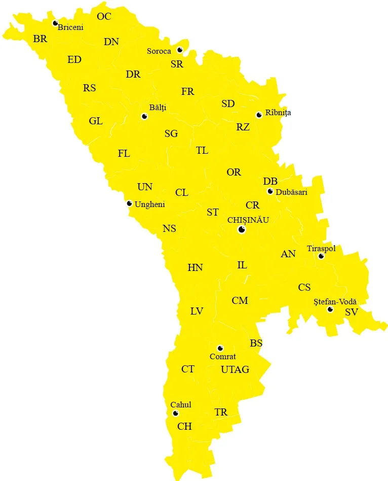 Avertizare meteo: Cod Galben de ceață pe teritoriul R. Moldova