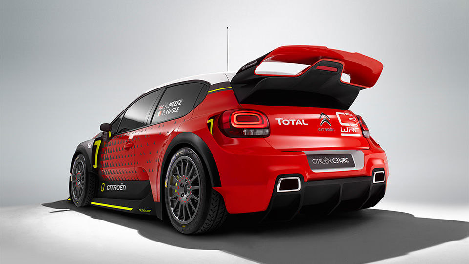 Citroen раскрыл дизайн нового раллийного C3