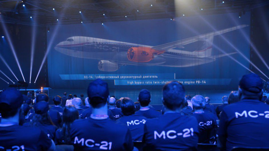 Российский «лайнер будущего» МС-21 поднимется в воздух весной