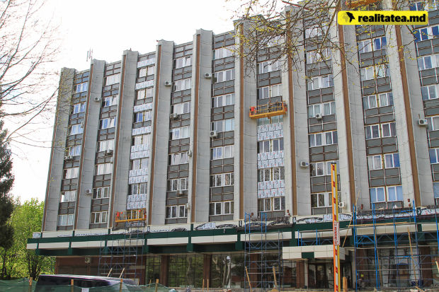 Cum va arăta Casa Sindicatelor după reparația totală a fațadei