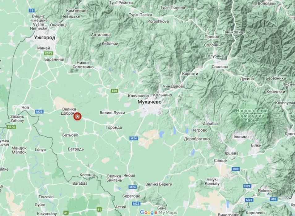 В Закарпатье зафиксировали землетрясение