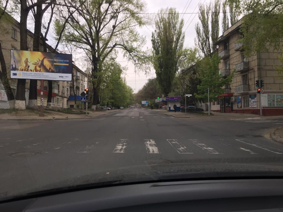 Chișinăul s-a transformat într-un "oraș-fantomă" de Paşti