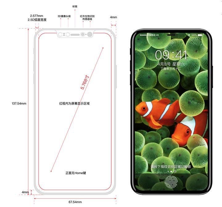 Опубликованы новые изображения iPhone 8