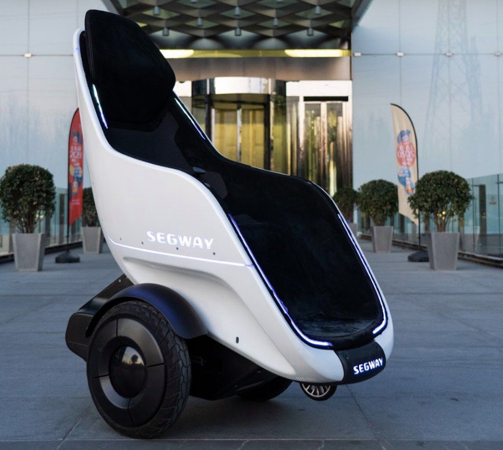 В новом Segway можно сидеть с комфортом
