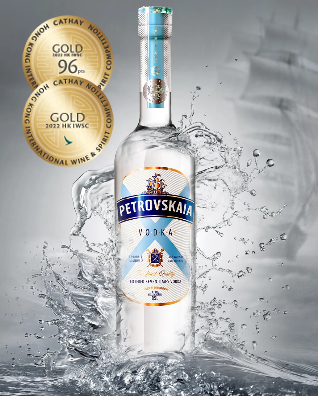 Zernoff получил звание «Best Vodka 2022» и 2 золотые медали Ⓟ