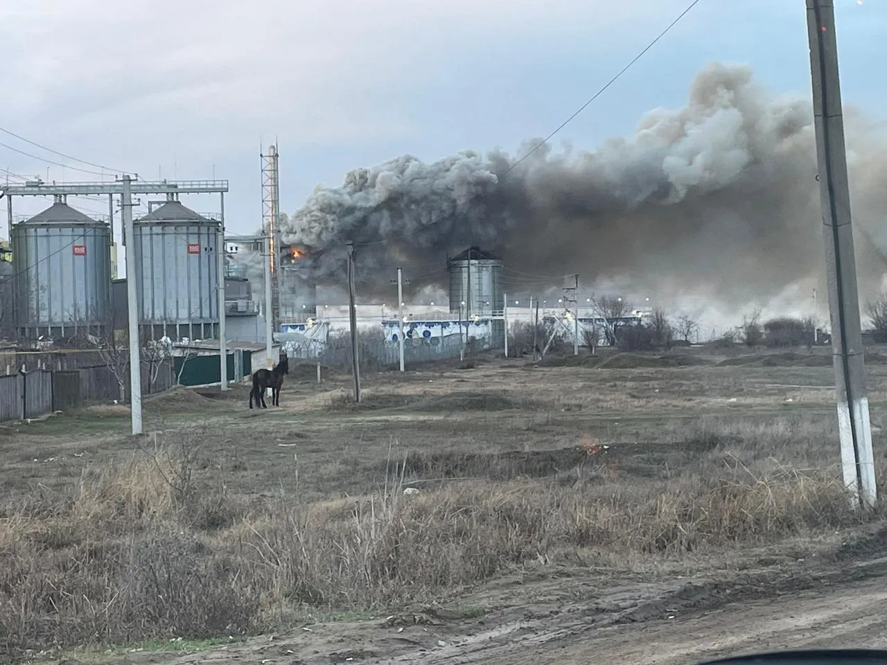 Пожар в порту Джурджулешты: полиция и прокуроры собирают доказательства