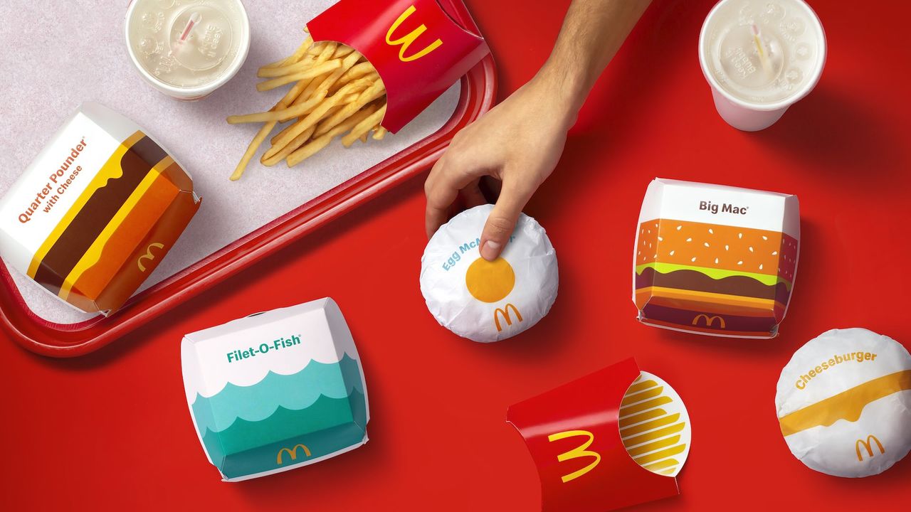 McDonald’s впервые за пять лет сменит дизайн упаковок