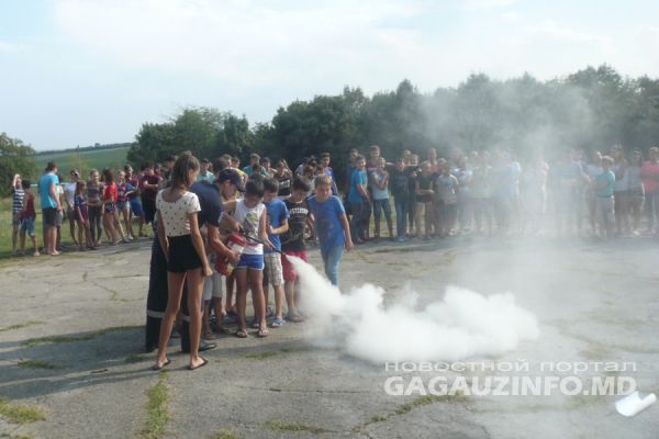 Инструктивные занятия в последней смене лагеря «Олимпиец» провели спасатели