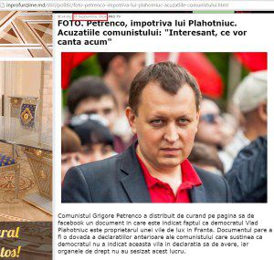 Interceptări: Demonstrația că Platforma DA e creația Țopilor și a lui Petrenco