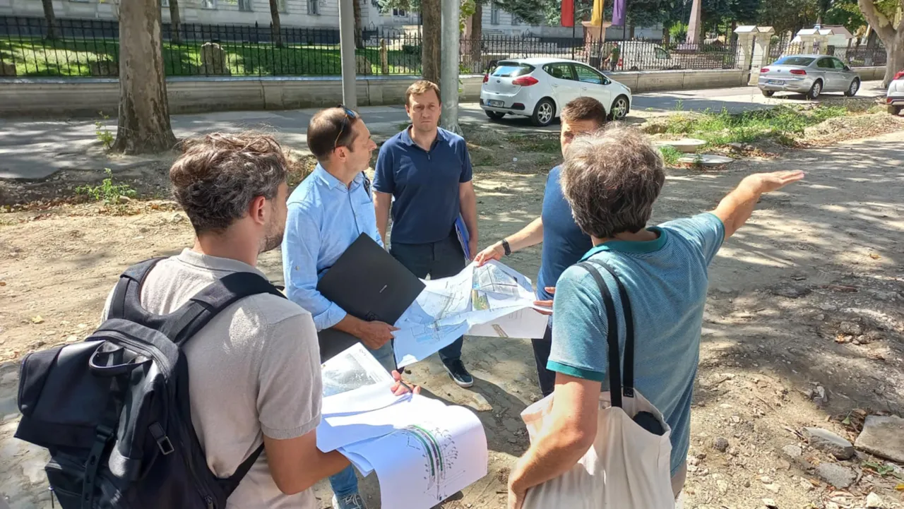 В Кишиневе будет проведено LiDAR-сканирование тротуара на улице 31 Августа