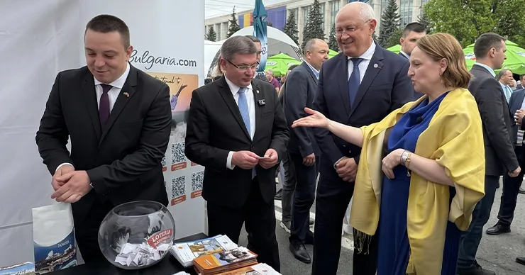 NGM Company поддержала организацию стенда Болгарии в День Европы