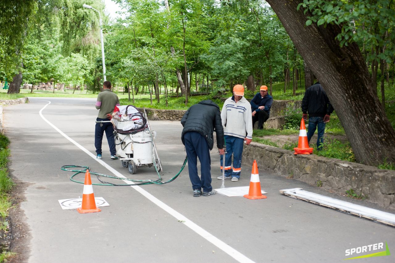 В парке Валя Морилор появится разметка для велосипедистов