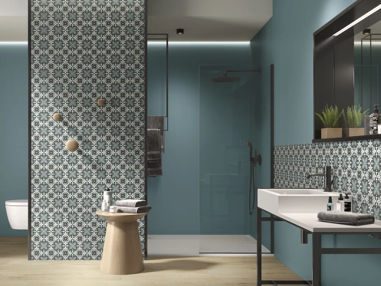 Paradyz Showroom: Вдохновение и креатив в плитке малых размеров