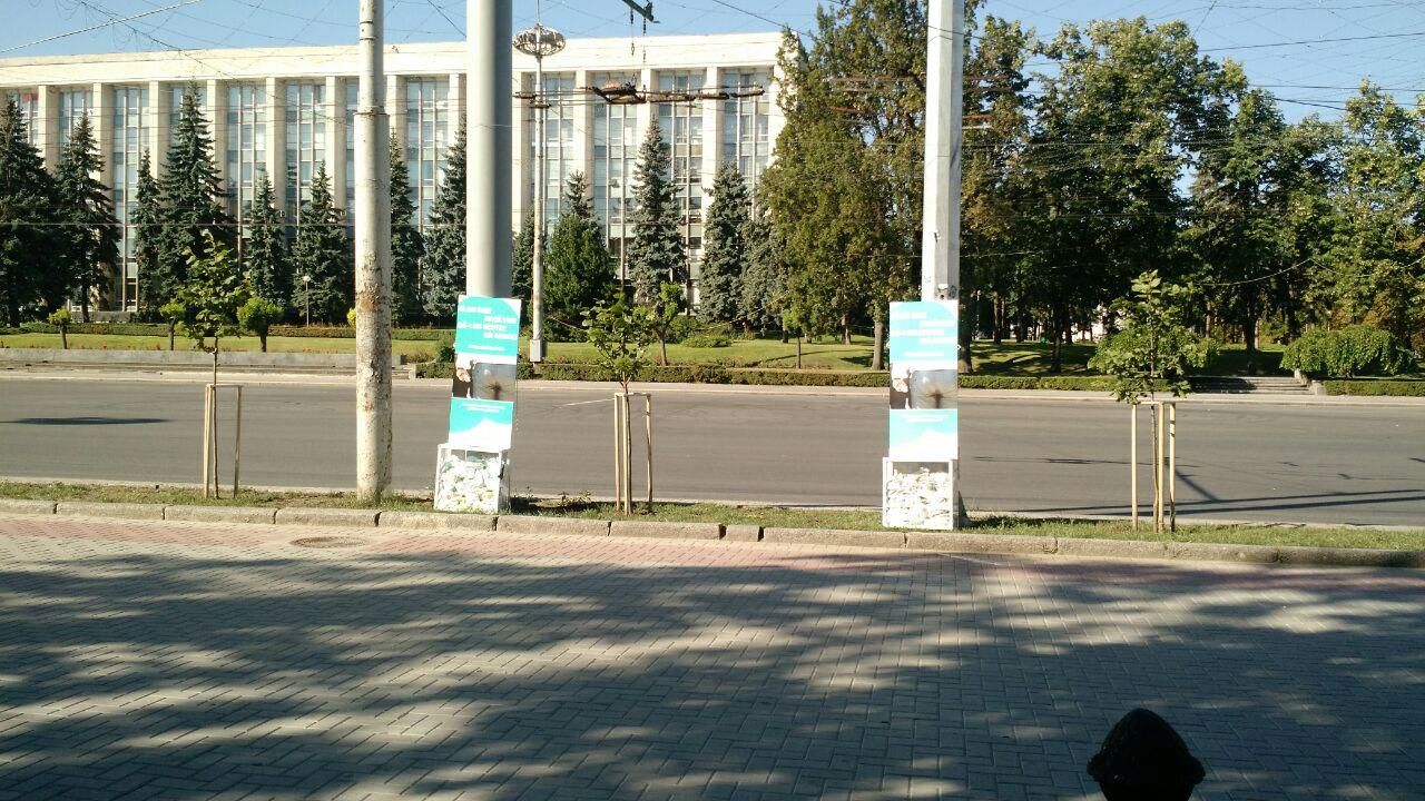 На ПВНС собирают подгузники для молдавских политиков