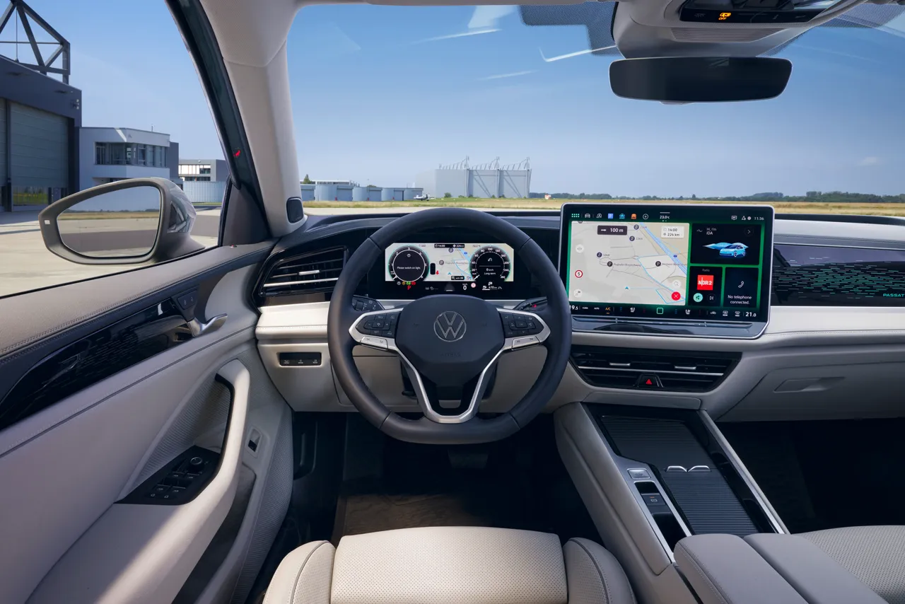 Новый Volkswagen Passat B9 вышел на европейский рынок