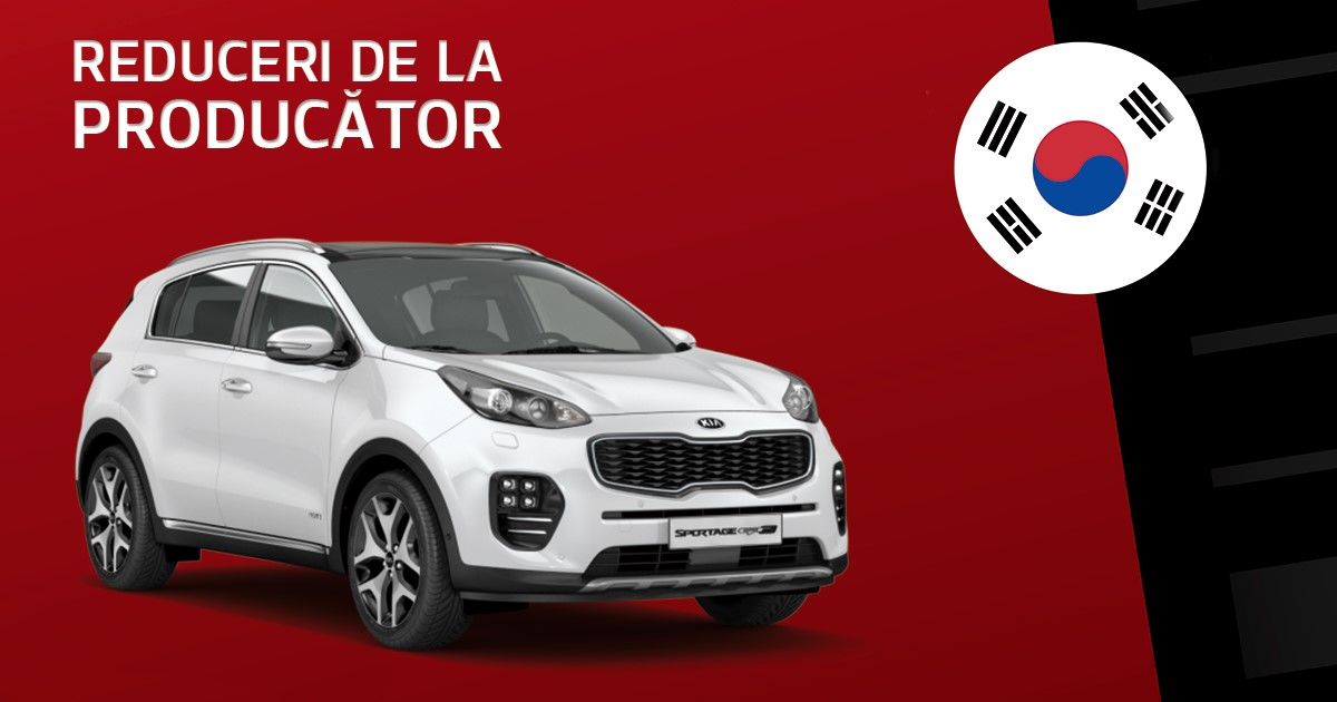 Doar în decembrie: Prețuri noi de la producător pentru automobilele KIA ®