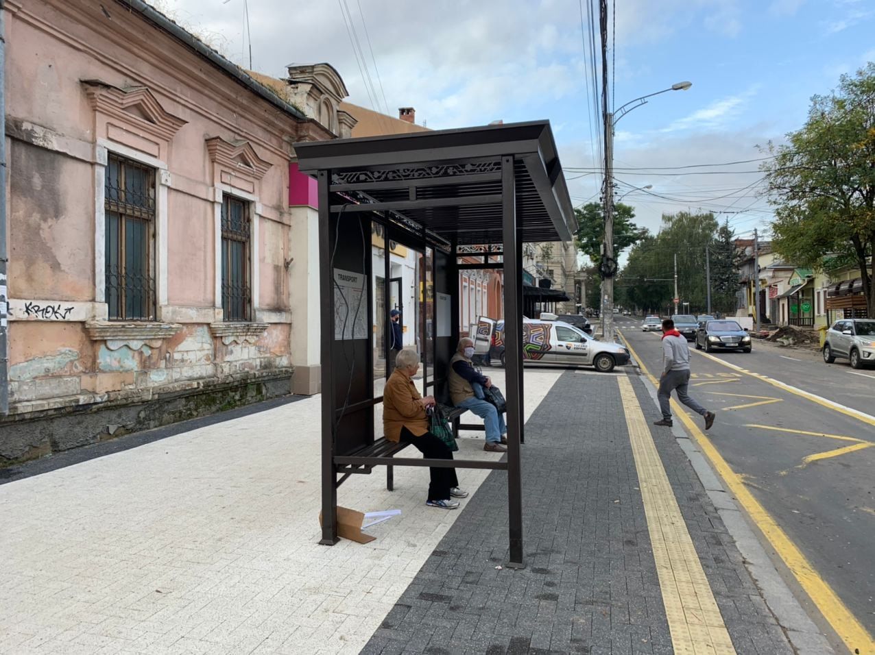 В столице устанавливают новые остановки